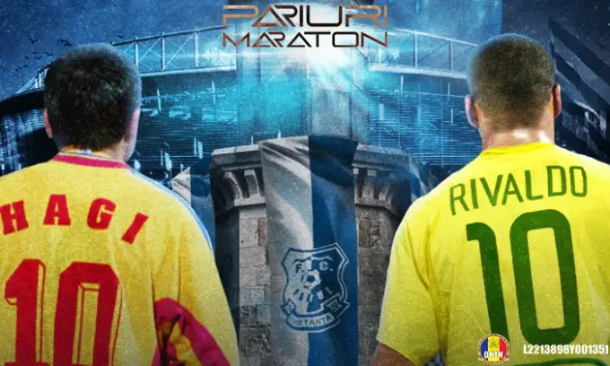 Hagi si Rivaldo sunt doua figuri emblematice ale fotbalului