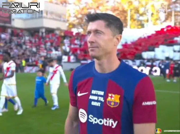 Barcelona ii Adreseaza un Omagiu lui Gavi