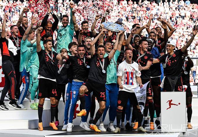 Bayern a castigat al 11-lea titlu consecutiv 