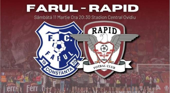 Farul vs Rapid - Analiza Meci 11 Martie 2023