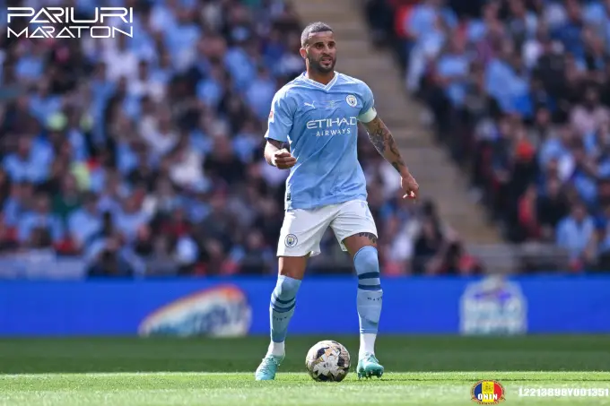 Kyle Walker este un pilon constant în echipa lui Pep Guardiola