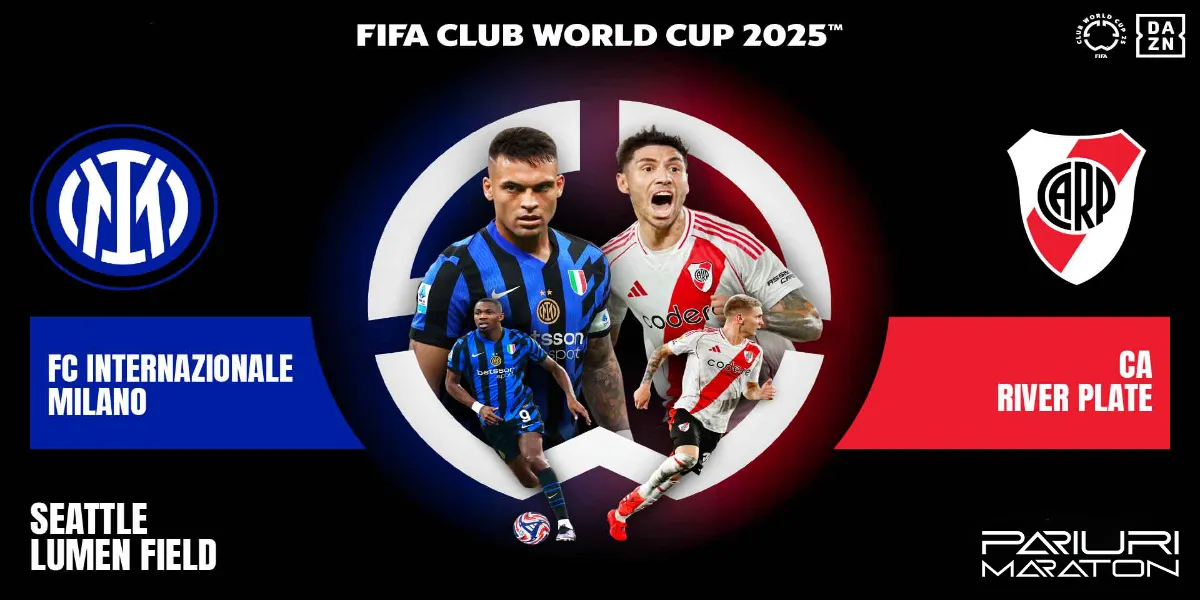 Inter vs River Plate <br>CM al Cluburilor 2025 <br>26 Iunie 2025