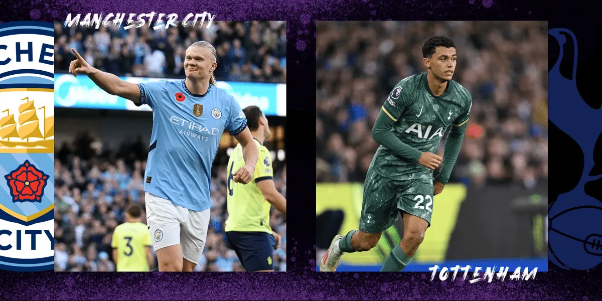 Man City vs Tottenham <br>Anglia - Premier League <br>23 August 2025