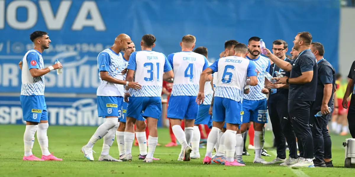 U Craiova vs Hermannstadt <br>Romania - SuperLiga <br>10 August 2025