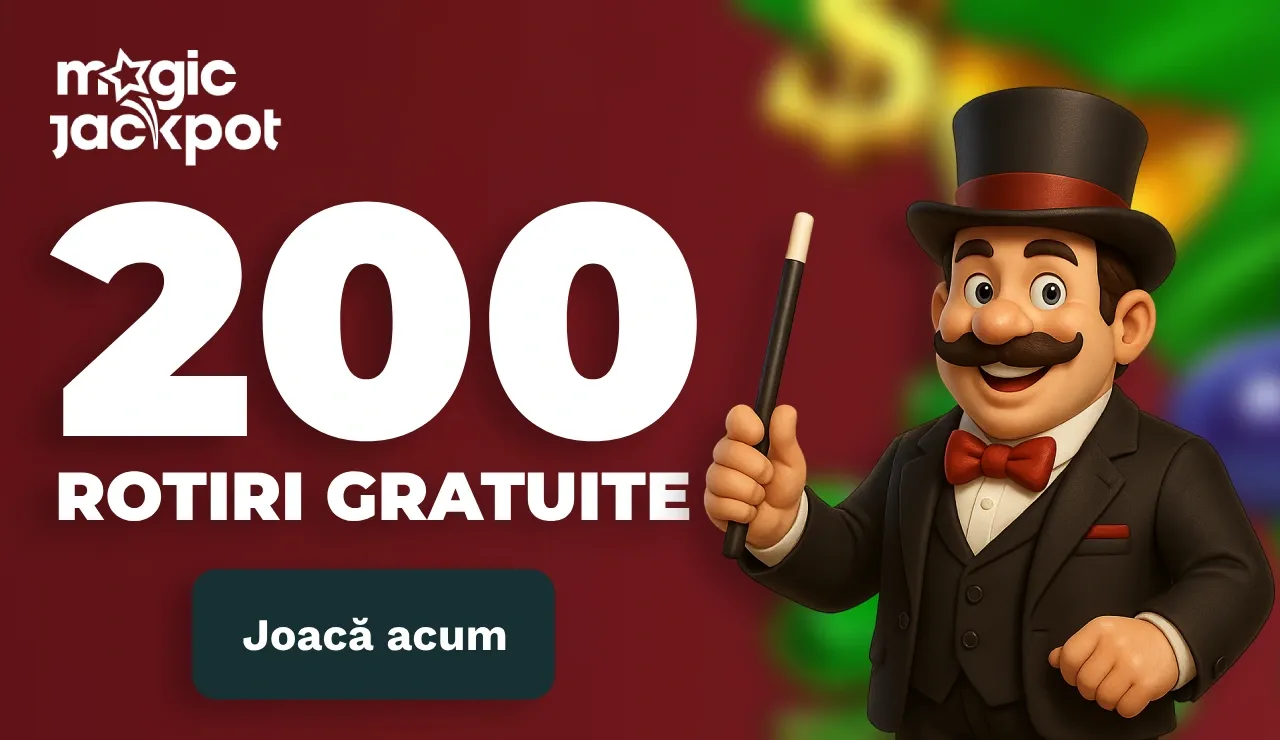 Magic Jackpot bonus fara depunere – 200 Rotiri Gratuite la Burning Hot