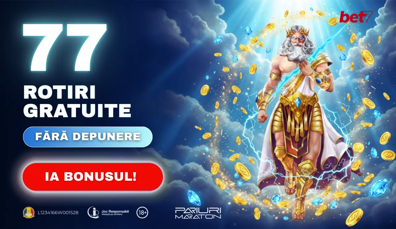 Bet7 - 77 Rotiri Gratuite