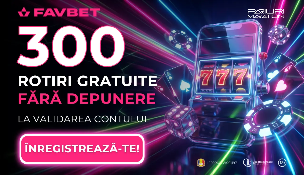 Favbet - 300 Rotiri Gratuite Fără Depunere