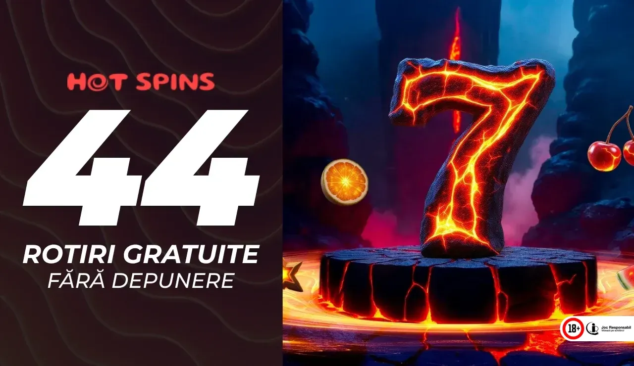Hot Spins - 44 Rotiri Gratuite