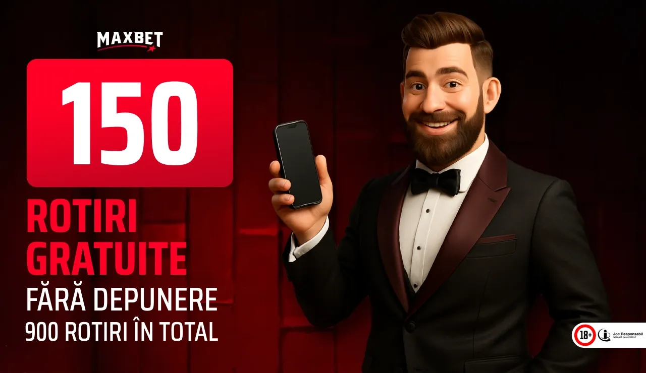 Maxbet - 150 Rotiri Gratuite
