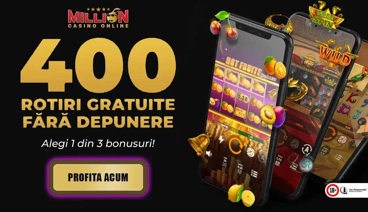 Million - 400 Rotiri Gratuite