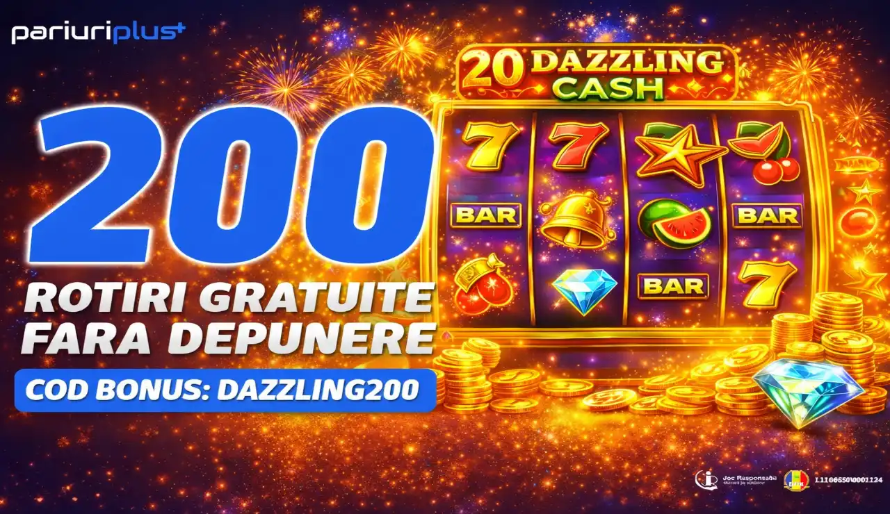 PariuriPlus - 200 Rotiri Gratuite