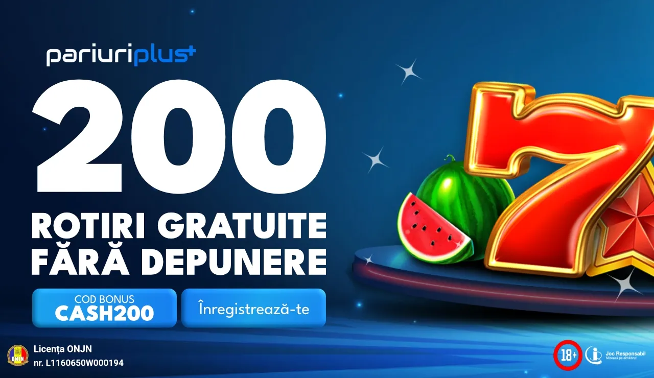 PariuriPlus - 200 Rotiri Gratuite