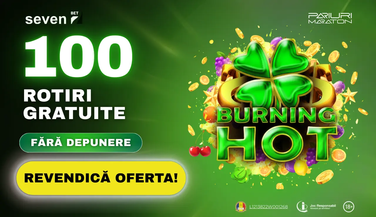 Seven Bet - 100 Rotiri Gratuite