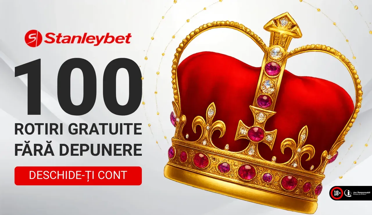 Stanleybet - 100 Rotiri Gratuite