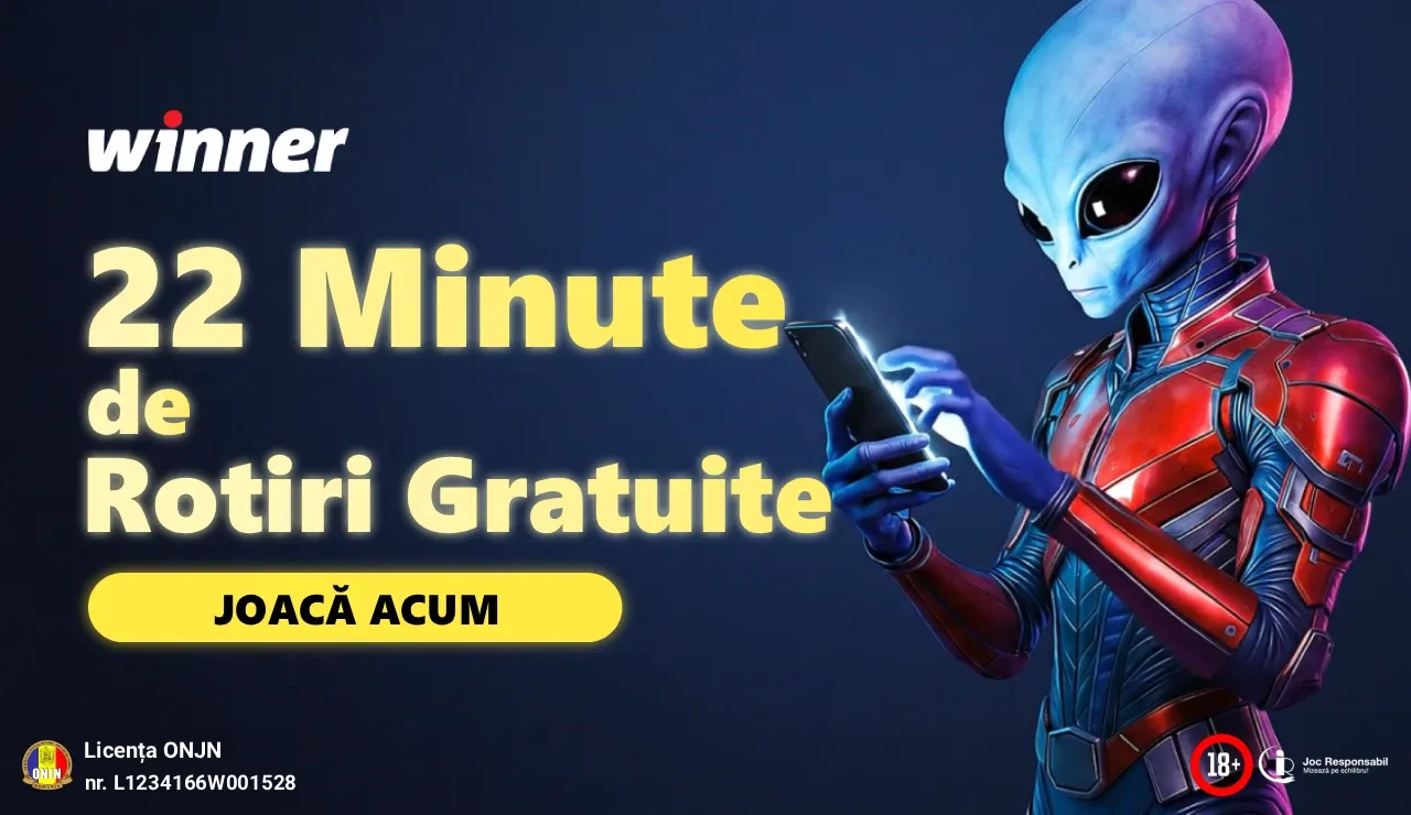 Winner - 22 Minute de Rotiri Gratuite