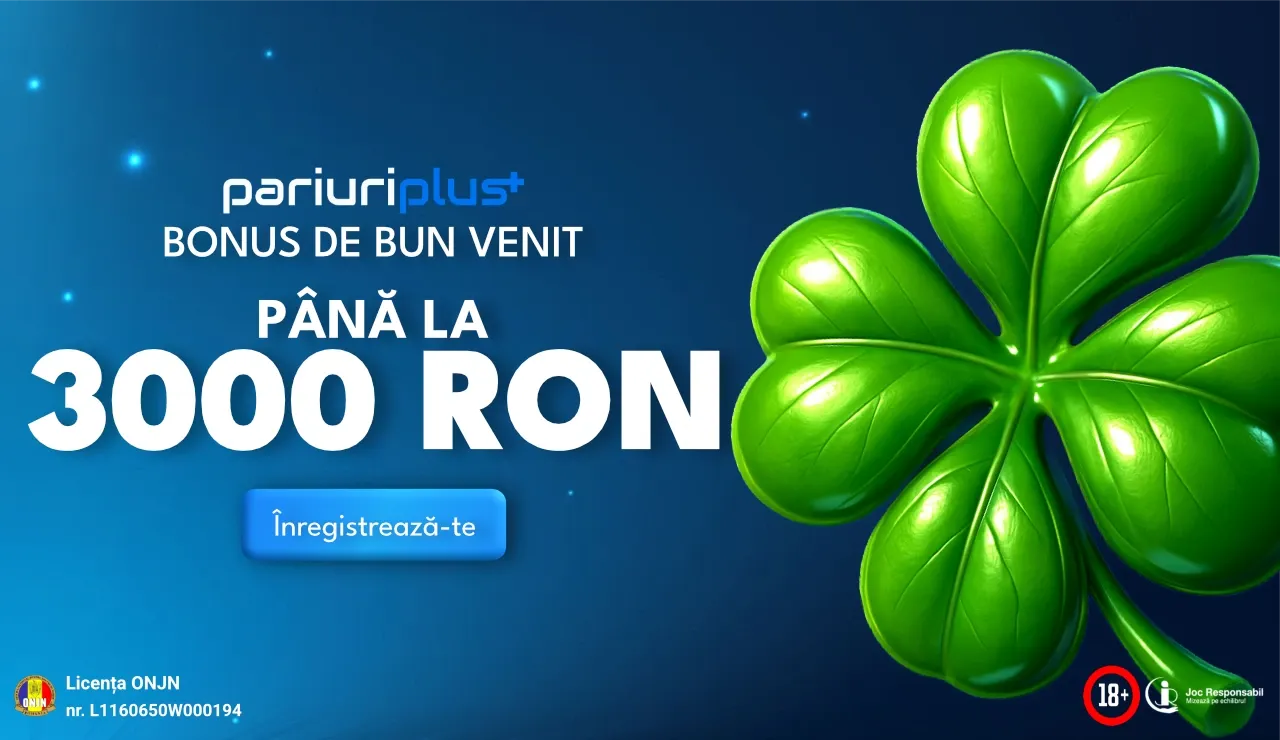 Pariuri Plus Bonus De Bun Venit: 3000 Ron