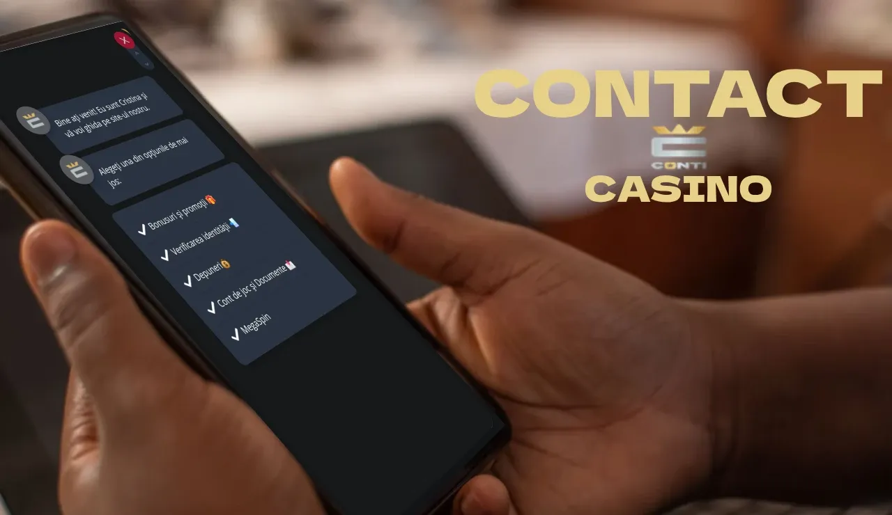 Contact Conti Casino - Ghid Complet