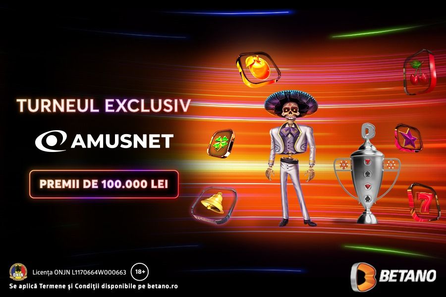 Turneul Amusnet Interactive iti aduce premii