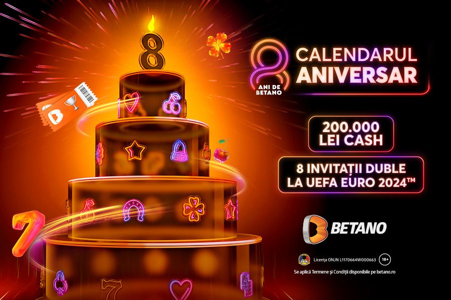 La 8 ani de Betano te premiem 