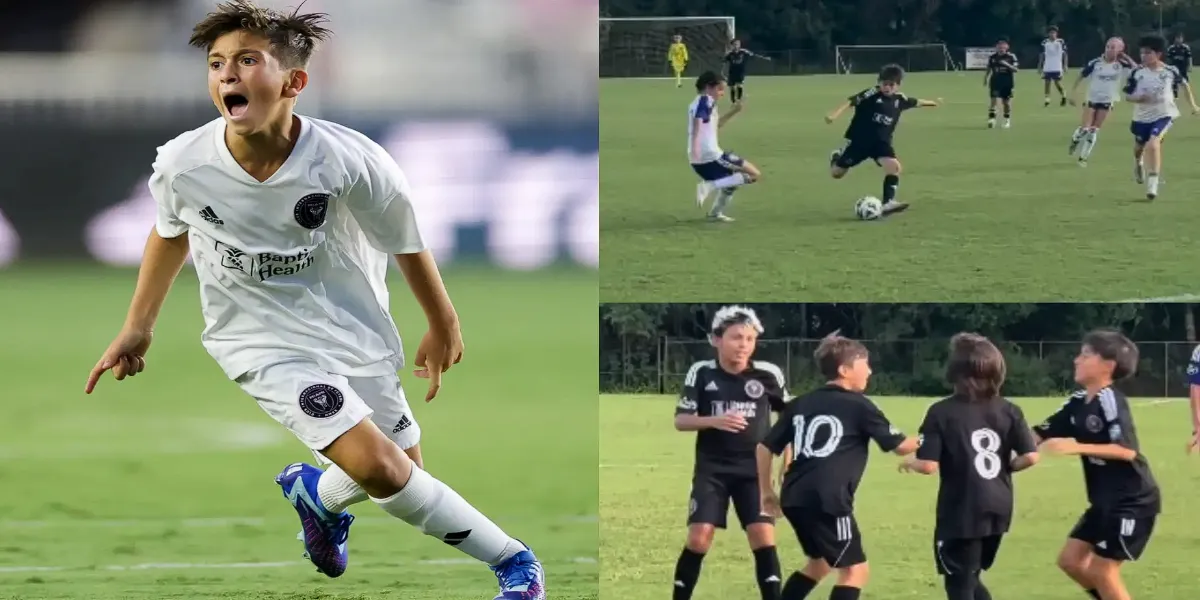 Așa tată așa fiu, Thiago Messi strălucește la Inter Miami U13