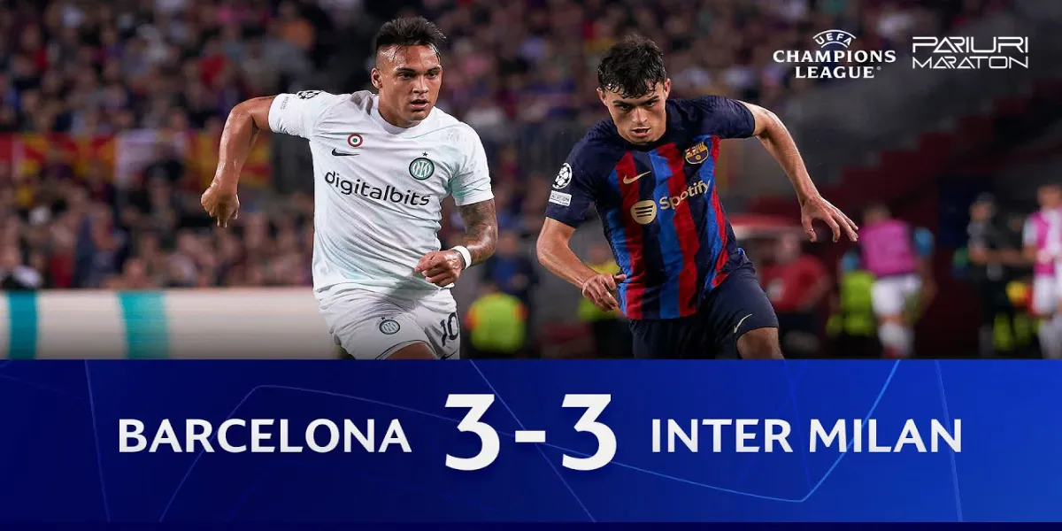 Barcelona vs Inter, spectacol total in Liga Campionilor