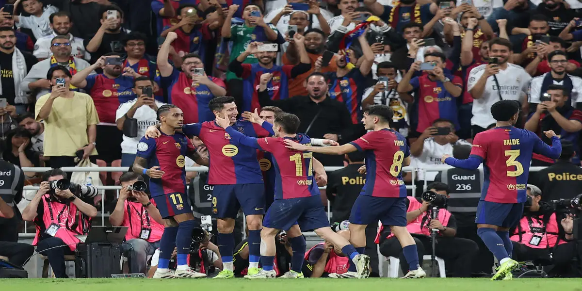 Barcelona zdrobește Real Madrid și câștigă Supercupa Spaniei
