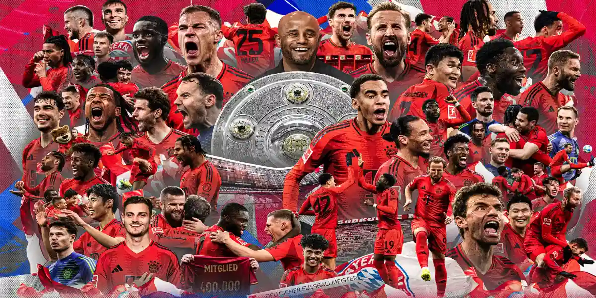 Bayern Munchen castiga titlul Bundesliga 2024/25