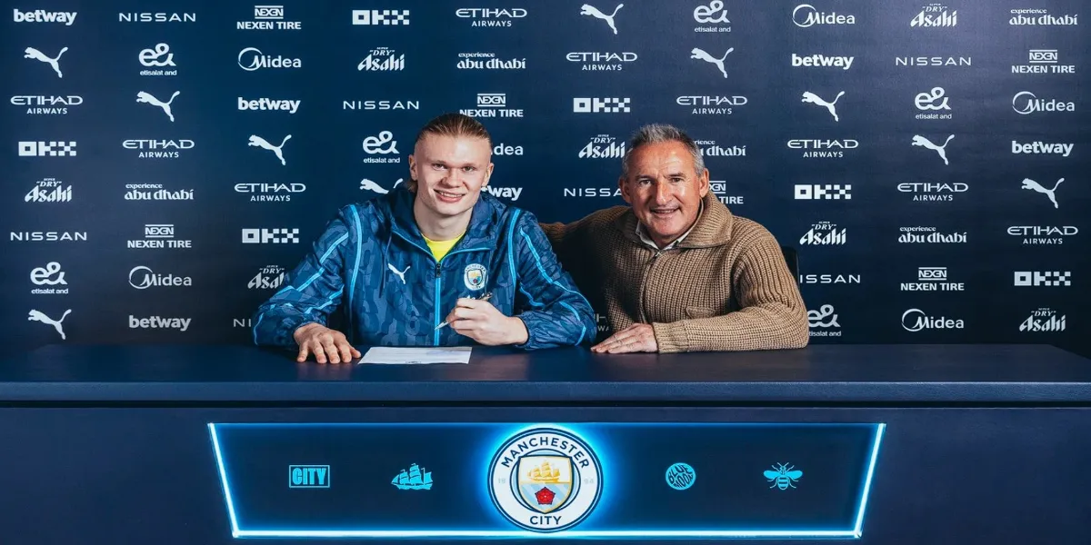 Erling Haaland semnează un contract pe termen lung cu Manchester City