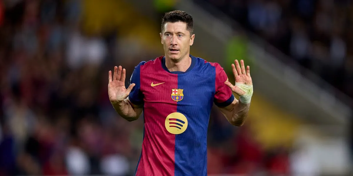 Frustrarea lui Lewandowski la schimbarea din meciul cu Vallecano