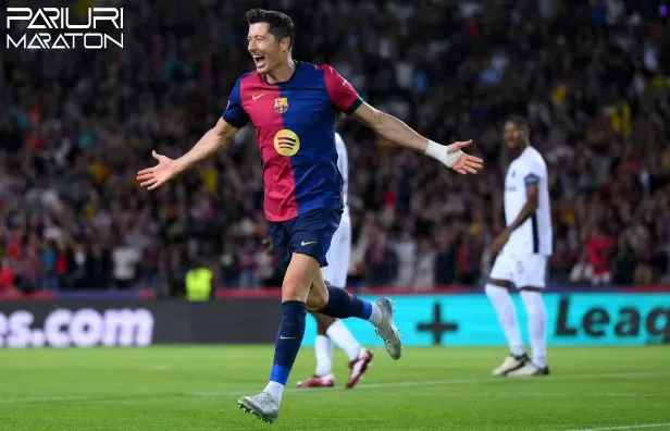 Lewandowski langa Messi si Ronaldo la recorduri in Europa