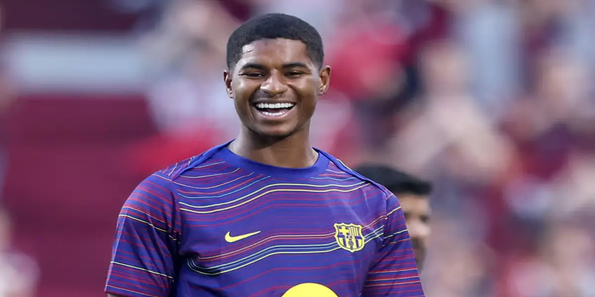 Marcus Rashford il lauda pe Pedri inainte de El Clasico