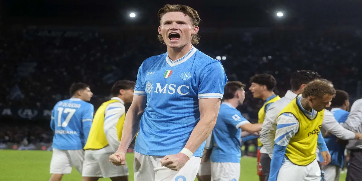 Napoli negociaza prelungirea contractului lui Scott McTominay