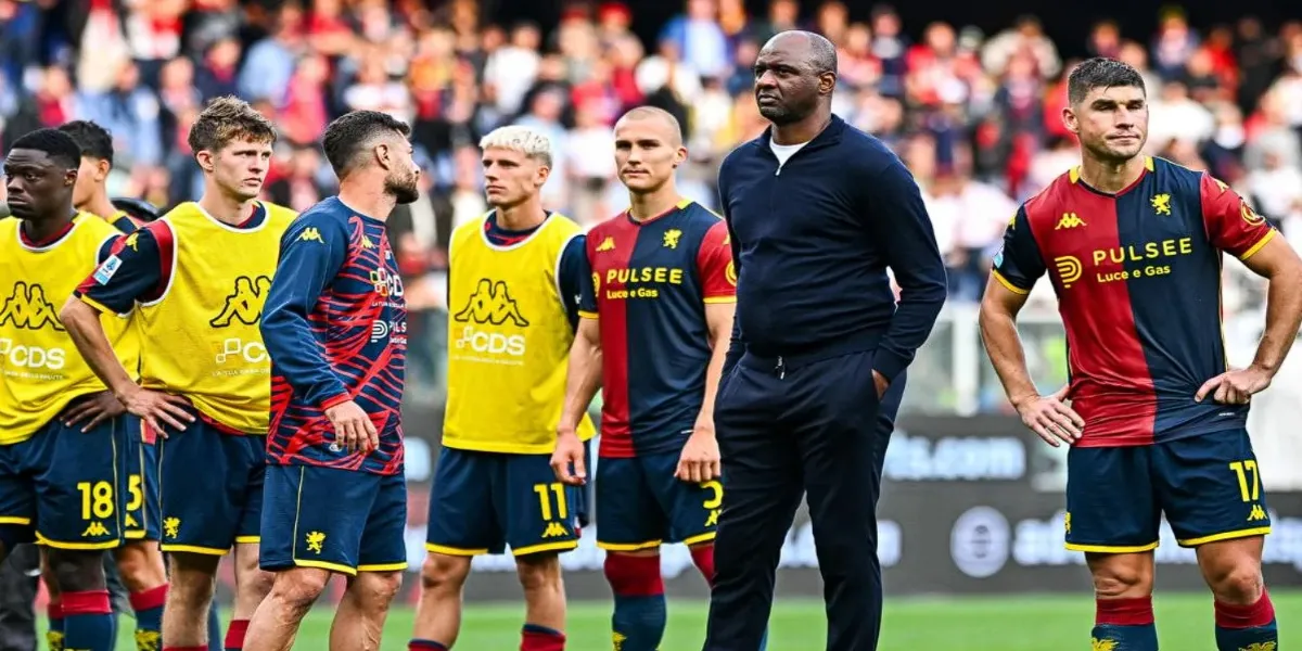 Patrick Vieira a fost demis de Genoa dupa un inceput slab de sezon
